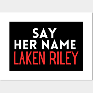 Say Her Name Laken Riley T-Shirt Posters and Art